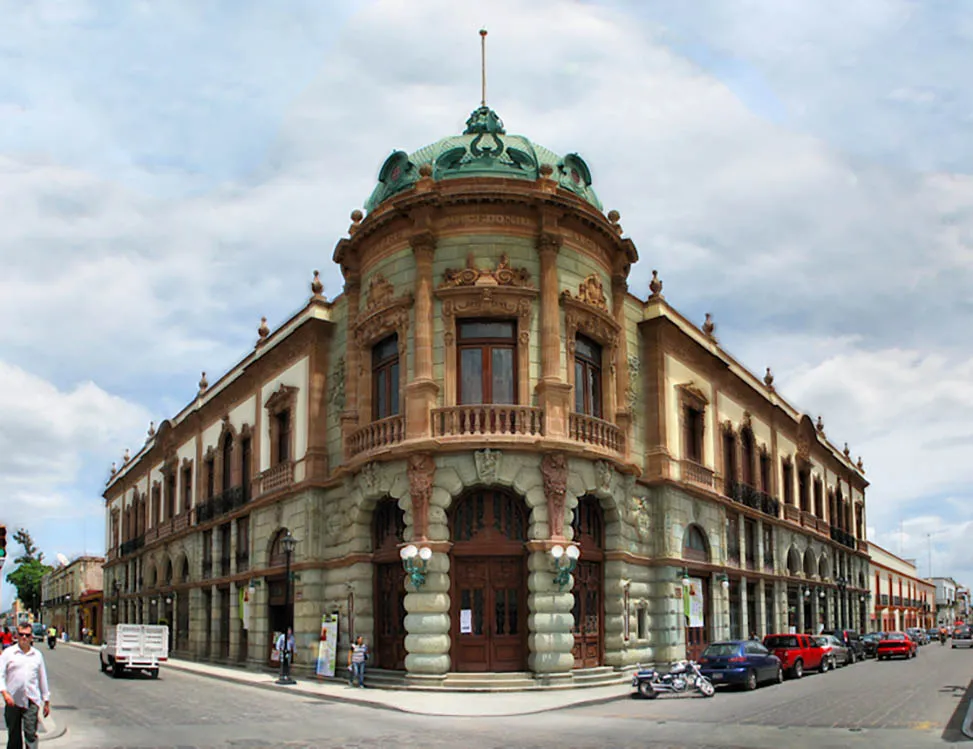 El teatro Macedonio Alcalá Oaxaca México