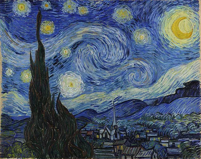 La noche estrellada de Vincent Van Gogh - West Point Blog