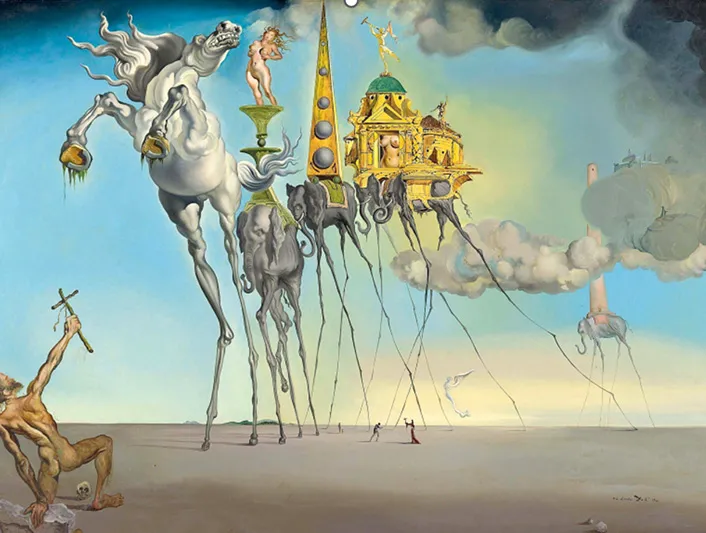 Salvador Dali - La tentación